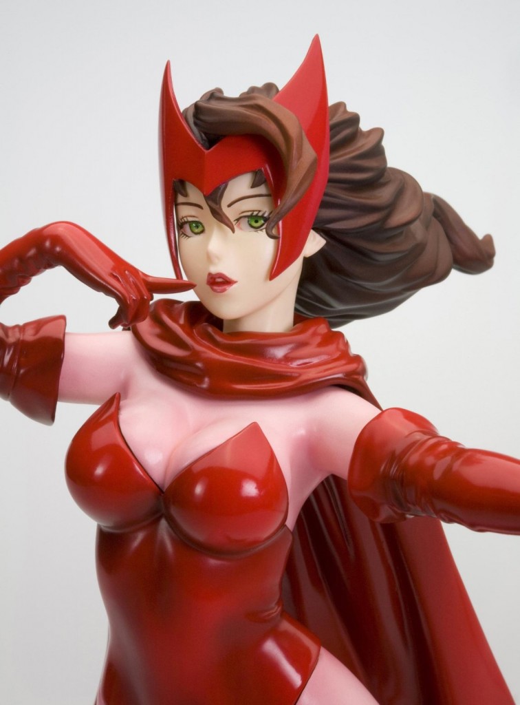 Scarlet Witch Bishoujo Statue from Marvel and Kotobukiya