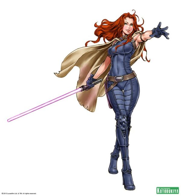 Star Wars Mara Jade ARTFX Bishoujo Statue Illustration by Shunya Yamashita