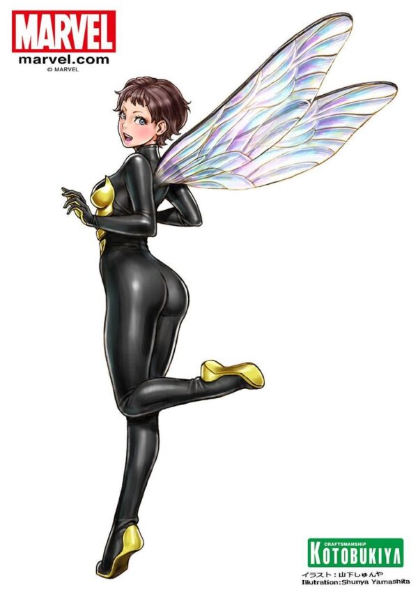 Wasp Bishoujo Statue Illustration by Shunya Yamashita