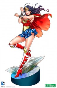 Wonder Woman Bishoujo Statue Illustration by Shunya Yamashita