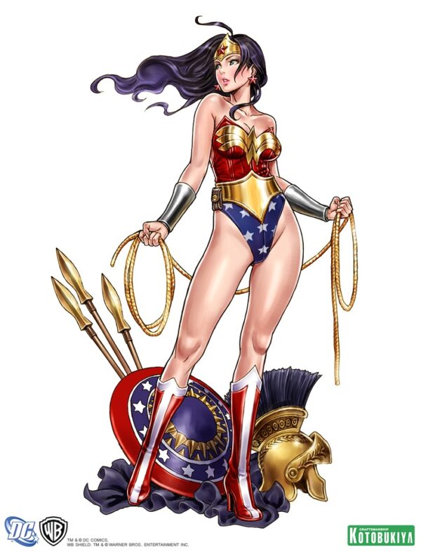 DC Comics Wonder Woman Bishoujo Statue Illustration Shunya Yamashita Kotobukiya