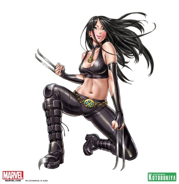 X-23 Bishoujo Statue Illustration by Shunya Yamashita