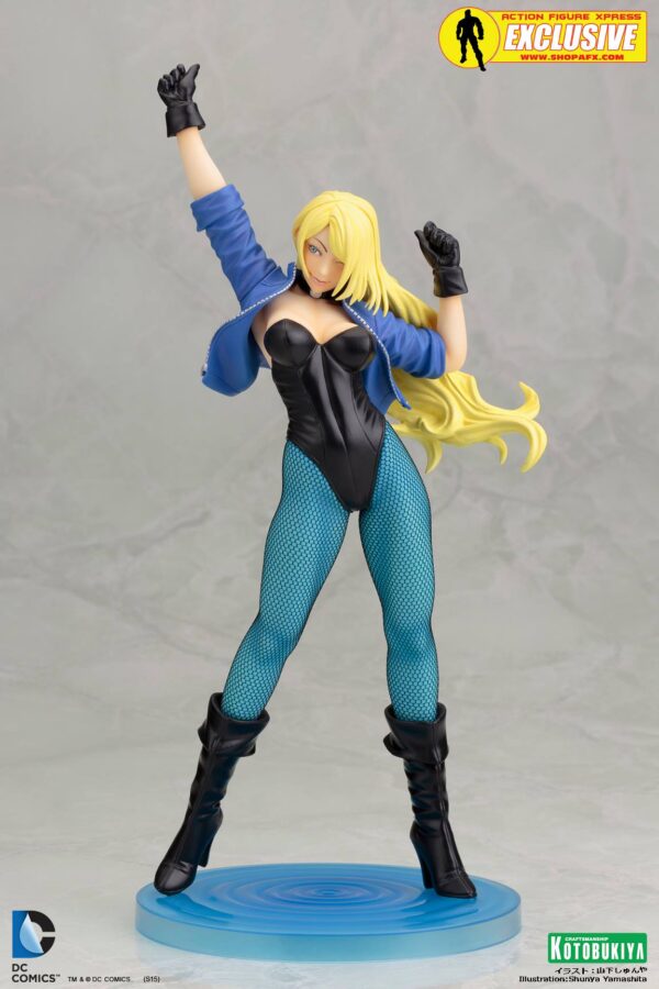 Black Canary Classic Costume Exclusive Bishoujo Statue from DC Comics and Kotobukiya