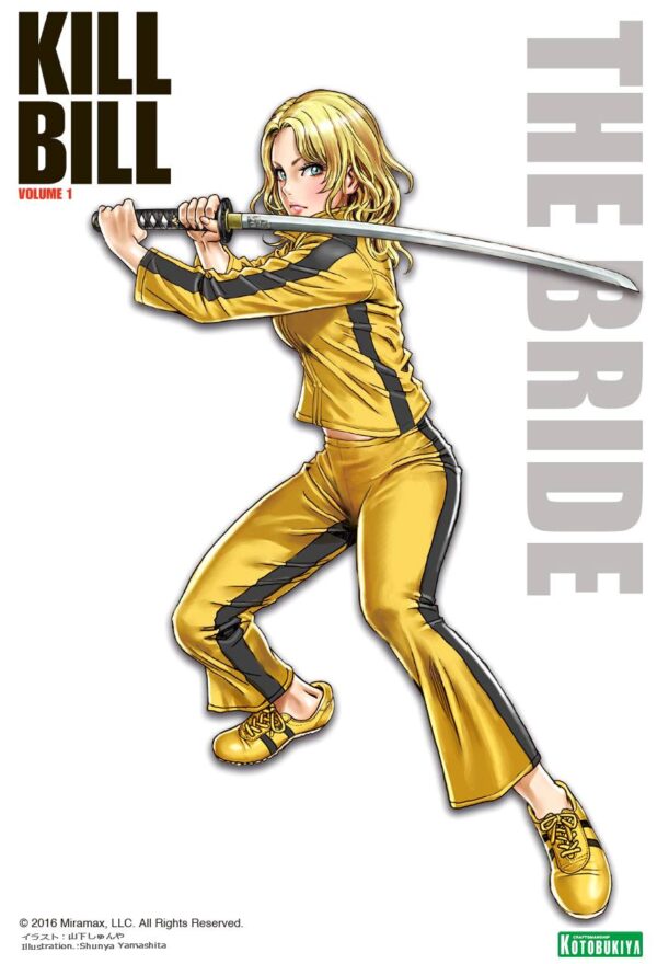 Kill Bill The Bride Bishoujo Statue Illustration by Shunya Yamashita