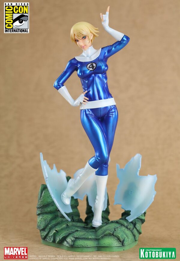 Invisible Woman SDCC 2011 Exclusive Bishoujo Statue from Kotobukiya and Marvel