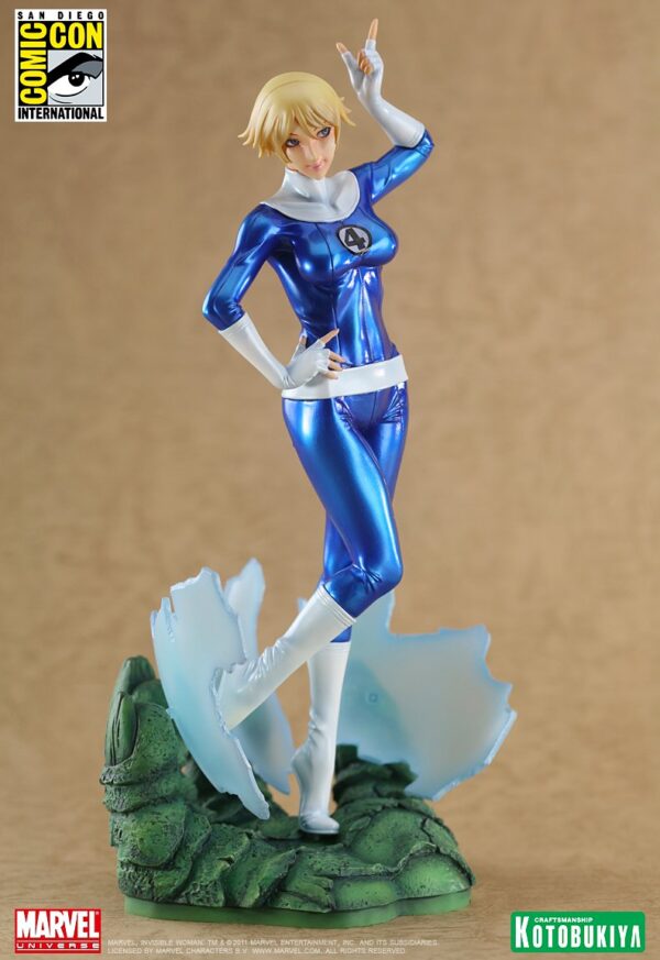 Invisible Woman SDCC 2011 Exclusive Bishoujo Statue from Kotobukiya and Marvel