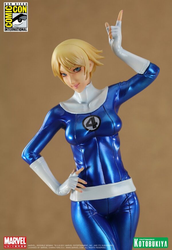 Invisible Woman SDCC 2011 Exclusive Bishoujo Statue from Kotobukiya and Marvel