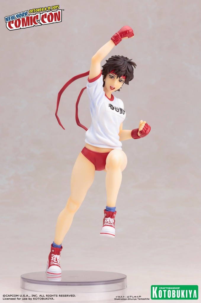 Street Fighter Sakura PE Uniform NYCC 2015 Exclusive Bishoujo Statue
