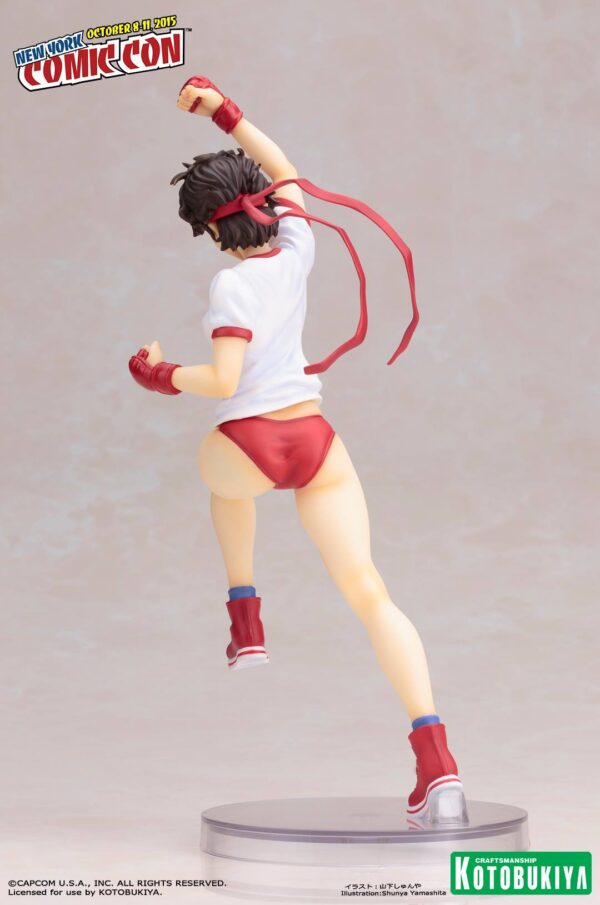 Street Fighter Sakura PE Uniform NYCC 2015 Exclusive Bishoujo Statue from Kotobukiya and Capcom