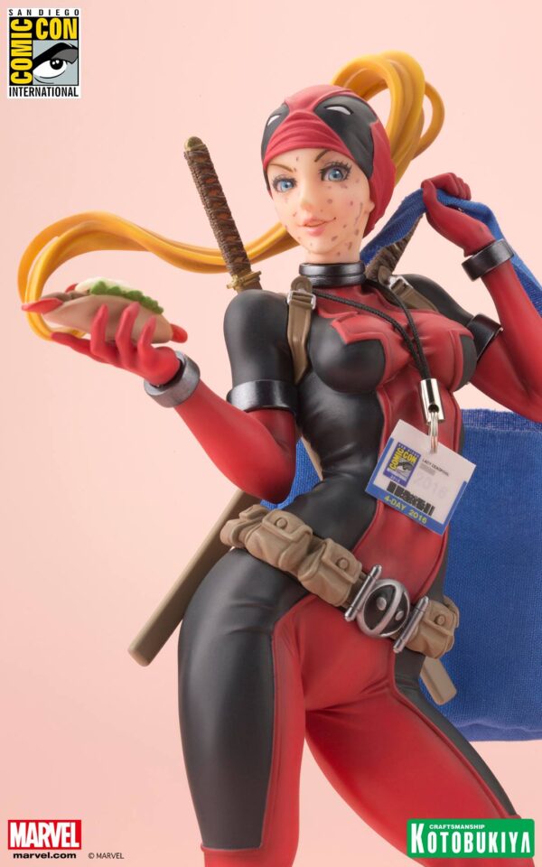 Lady Deadpool SDCC 2016 Exclusive Bishoujo Statue from Marvel and Kotobukiya