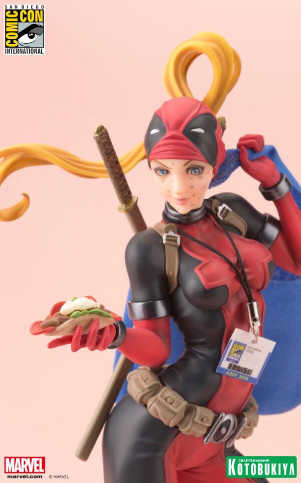 Lady Deadpool SDCC 2016 Exclusive Bishoujo Statue from Marvel and Kotobukiya