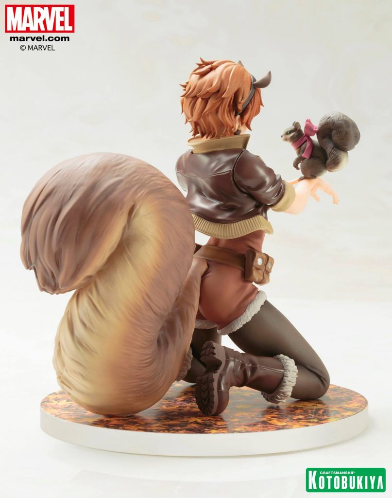 Squirrel Girl bishoujo statue from Marvel and Kotobukiya