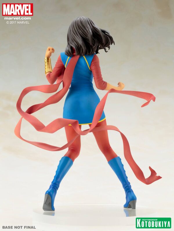 Ms. Marvel Kamala Khan Bishoujo Statue from Marvel and Kotobukiya