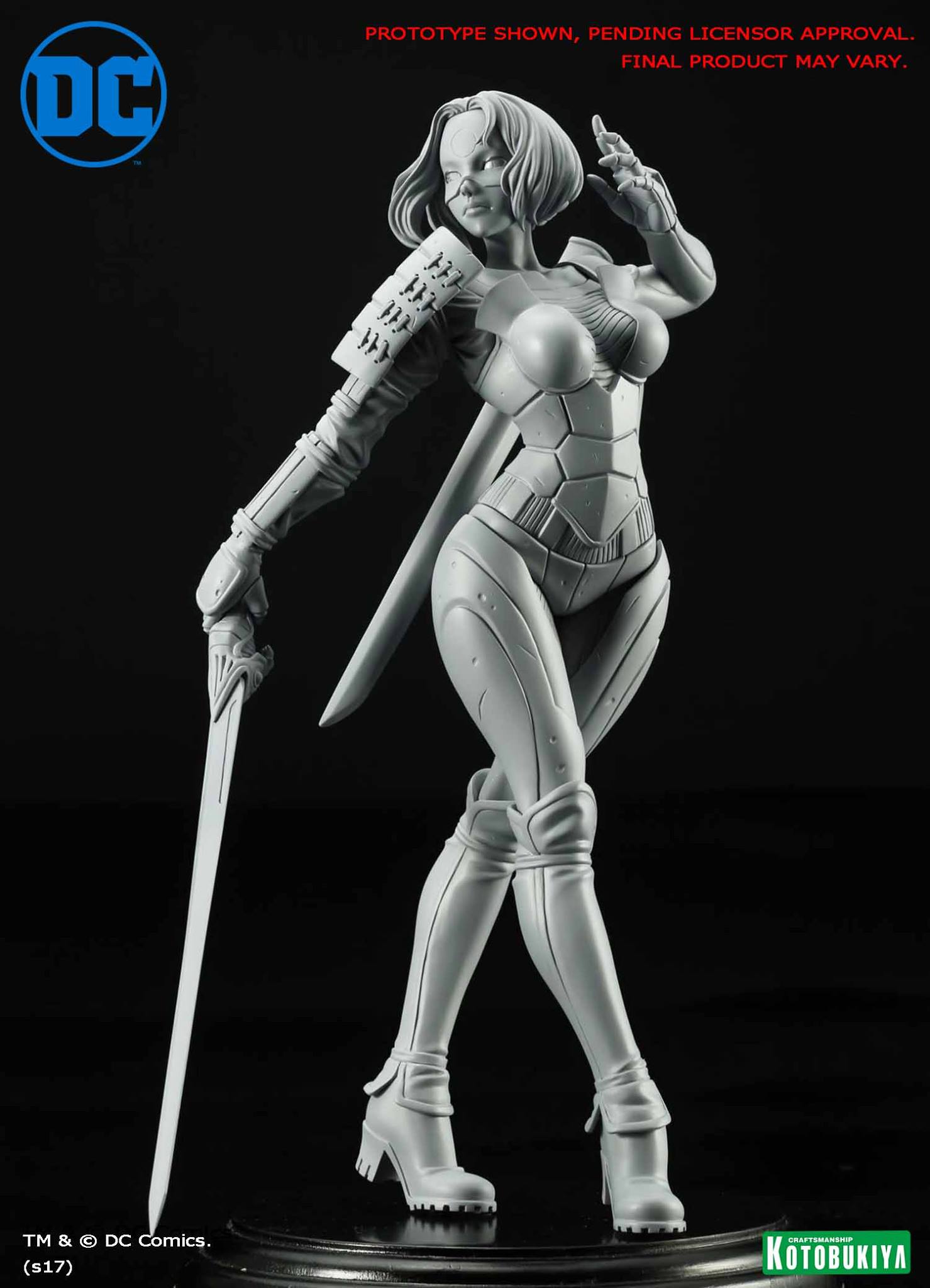 DC Comics Katana Bishoujo Statue Preview