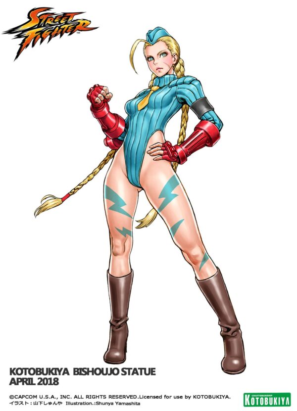 Street Fighter Cammy Version 2 Bishoujo Illustration Shunya Yamashita Kotobukiya