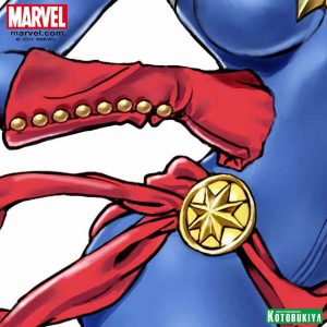 Captain Marvel Bishoujo Illustration Sneak Peek Shunya Yamashita Kotobukiya