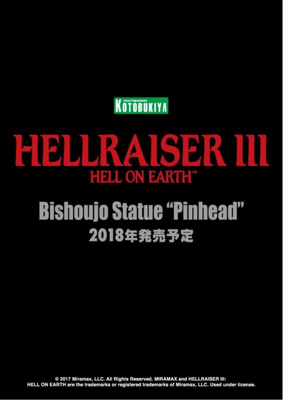 Hellraiser III Hell On Earth Pinhead Bishoujo Statue Announcement Kotobukiya 2018