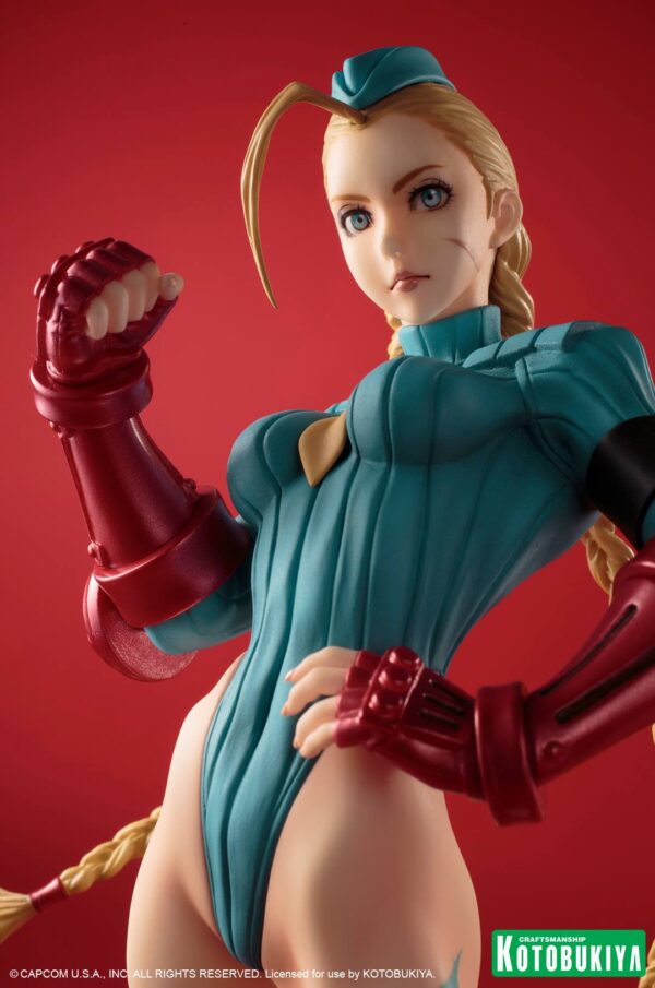 Street Fighter Cammy Alpha Costume Bishoujo Statue Kotobukiya