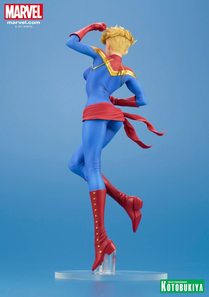 Captain Marvel bishoujo statue Kotobukiya