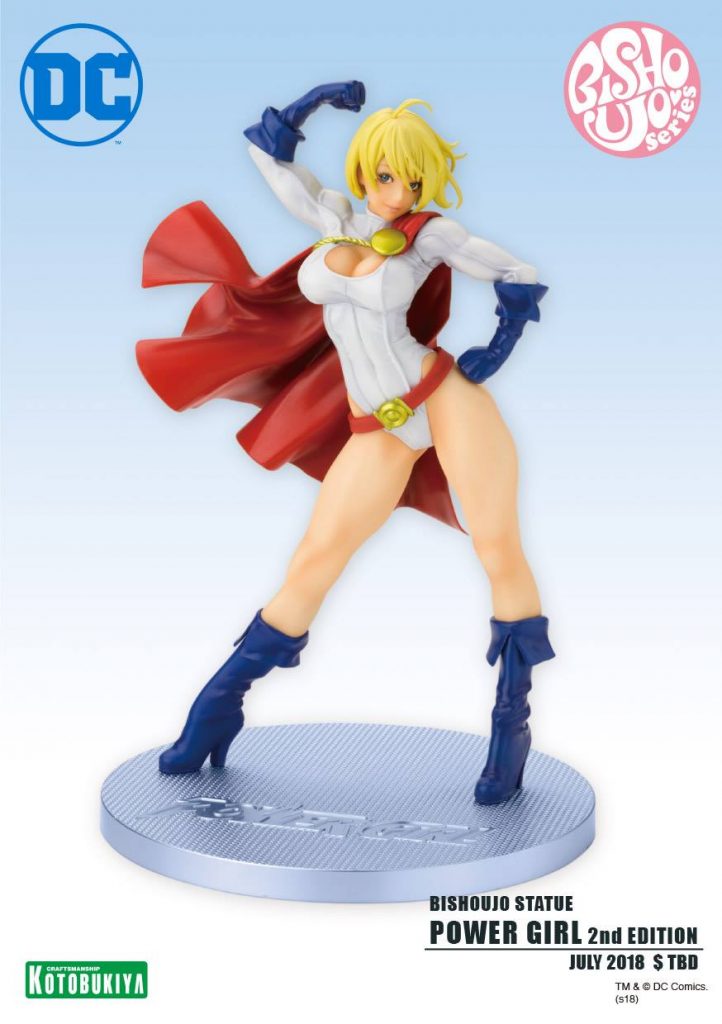 DC Comics Power Girl 2nd Edition Bishoujo Statue Kotobukiya
