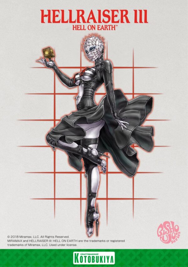 Hellraiser 3 Hell on Earth Pinhead Bishoujo Statue Kotobukiya Illustration Shunya Yamashita