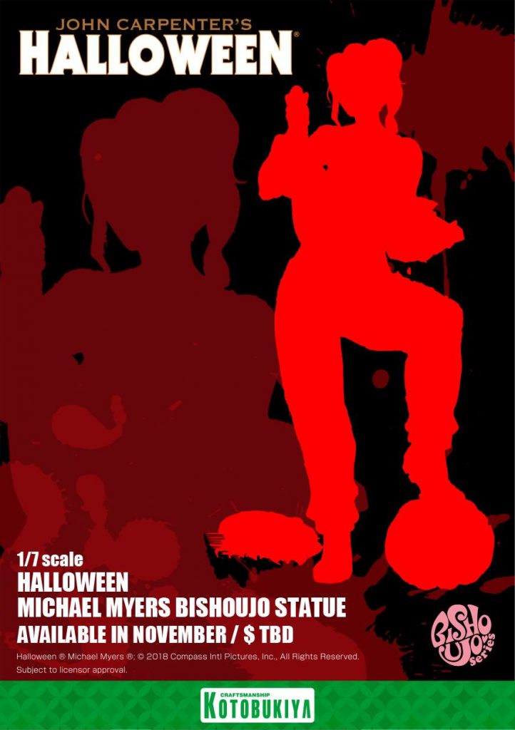 John Carpenter's Halloween Michael Myers Bishoujo Statue Kotobukiya Preview