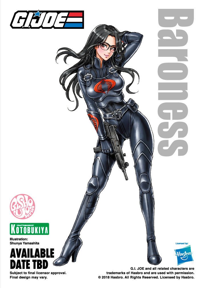 G.I. Joe Baroness Bishoujo Statue