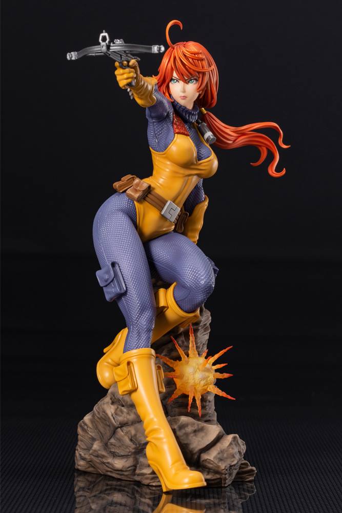 G.I. Joe Scarlett Bishoujo Statue from Kotobukiya and Hasbro