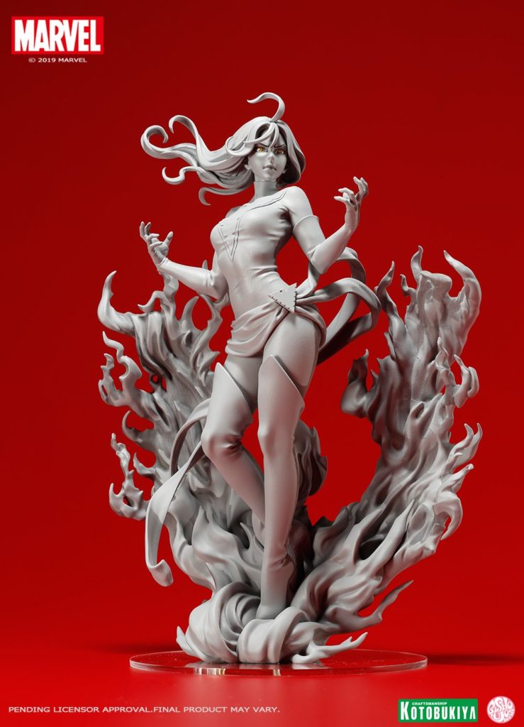 Dark Phoenix bishoujo statue unpainted from Marvel and Kotobukiya