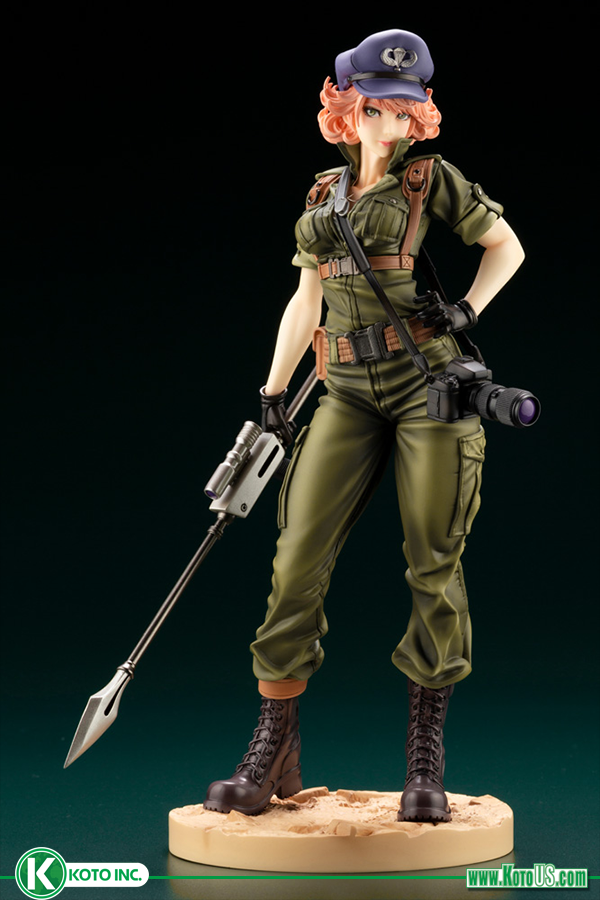 G.I. Joe Lady Jaye Bishoujo Statue from Kotobukiya and Hasbro