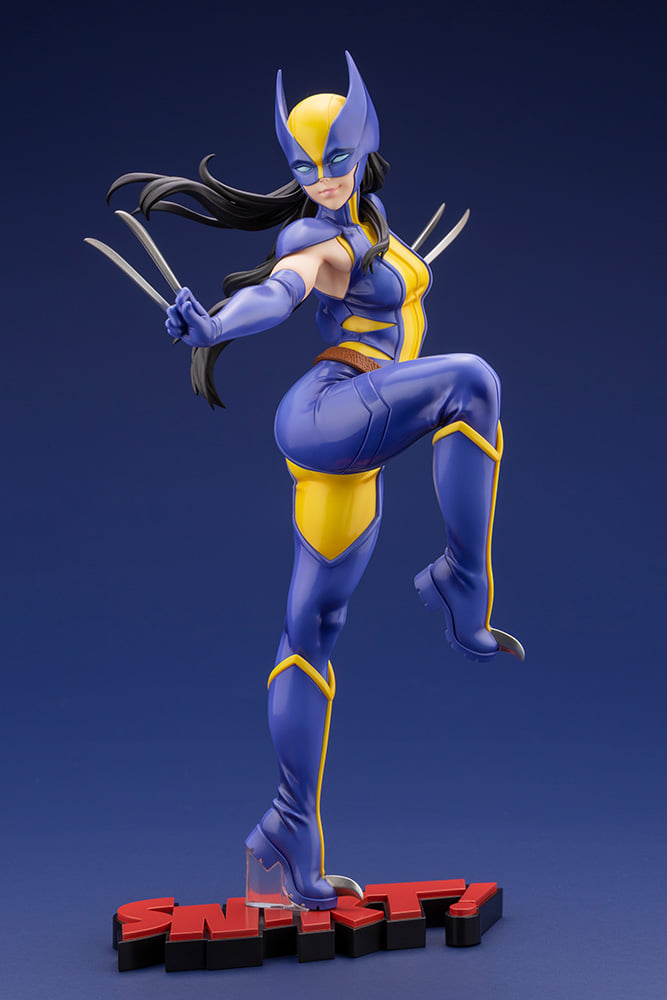 Wolverine Laura Kinney Bishoujo Statue from Kotobukiya and Marvel