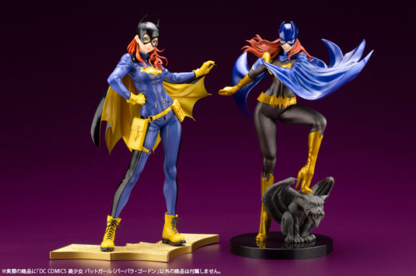 Batgirl Barbara Gordon and Original Batgirl Bishoujo Statues from DC Comics and Kotobukiya