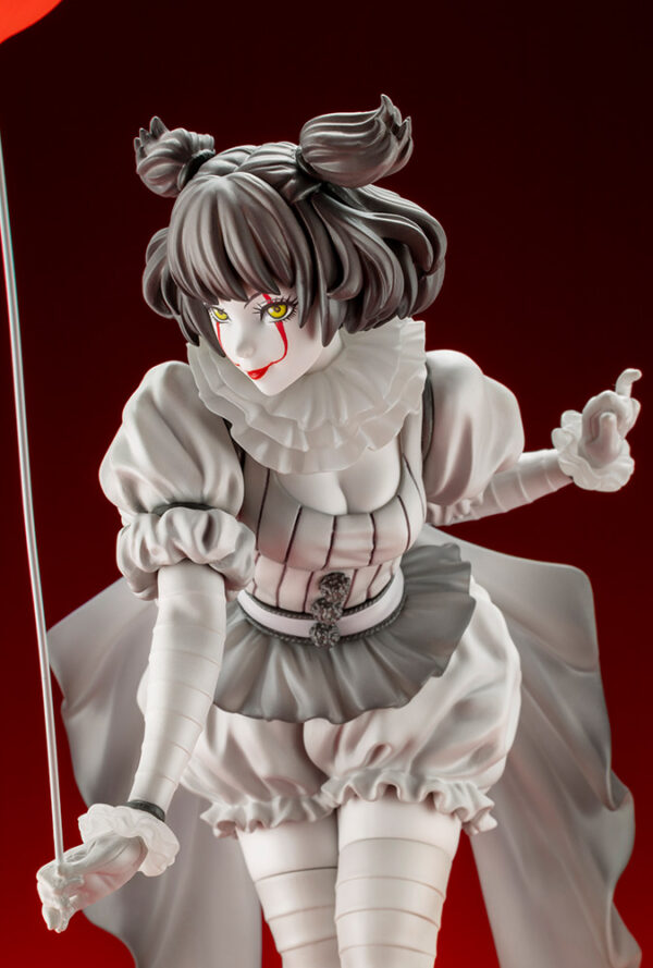 IT Pennywise Monochrome Version Bishoujo Statue from Kotobukiya