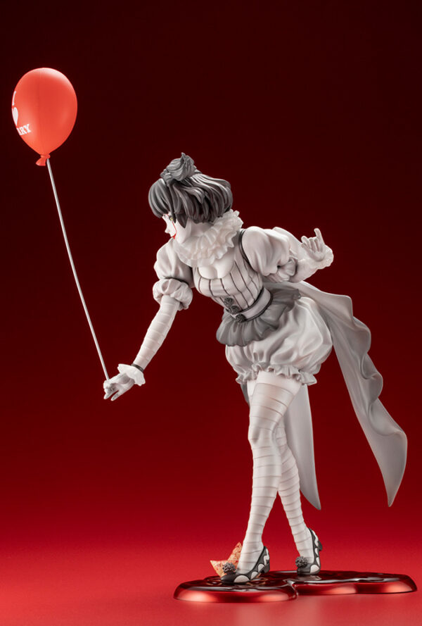 IT Pennywise Monochrome Version Bishoujo Statue from Kotobukiya