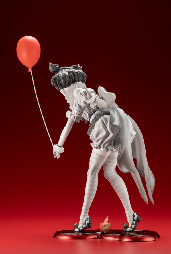 IT Pennywise Monochrome Version Bishoujo Statue from Kotobukiya