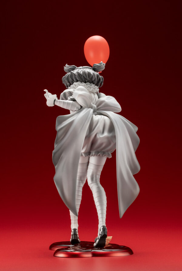 IT Pennywise Monochrome Version Bishoujo Statue from Kotobukiya