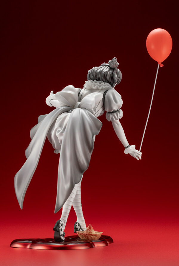 IT Pennywise Monochrome Version Bishoujo Statue from Kotobukiya