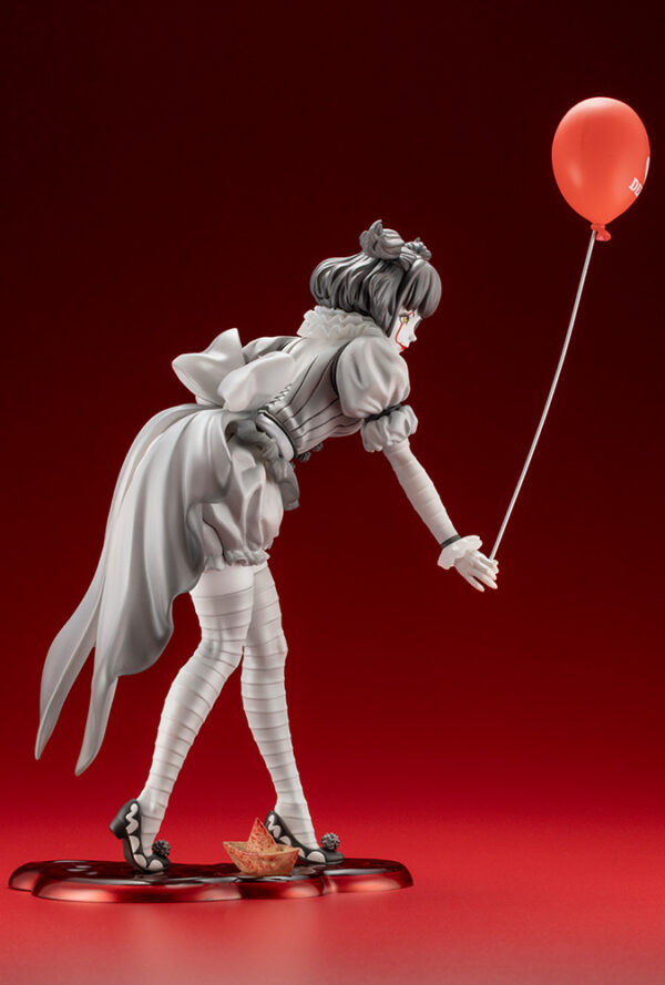 IT Pennywise Monochrome Version Bishoujo Statue from Kotobukiya