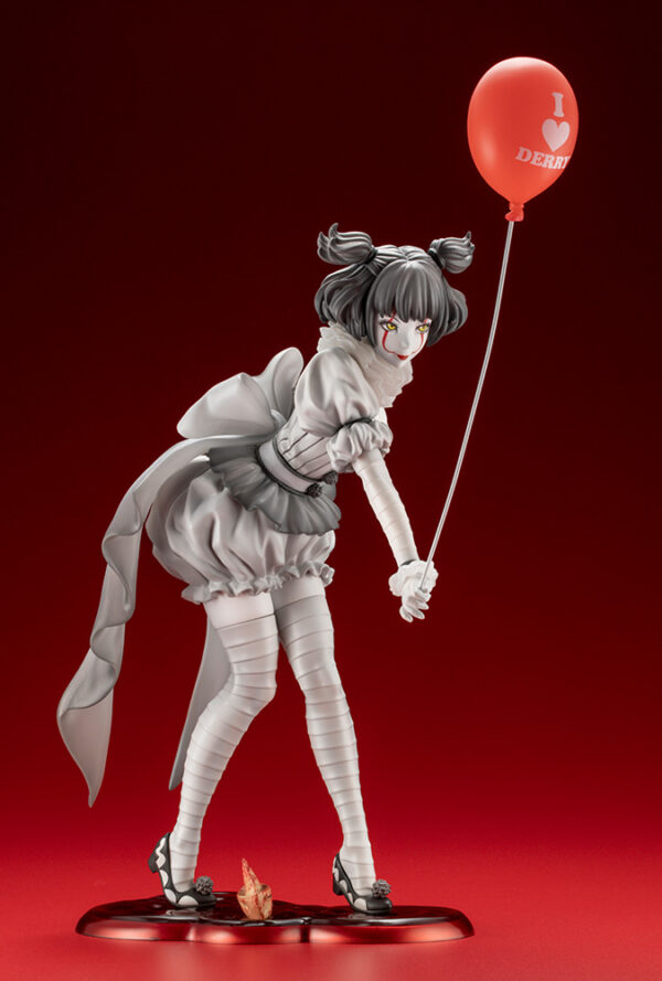 IT Pennywise Monochrome Version Bishoujo Statue from Kotobukiya