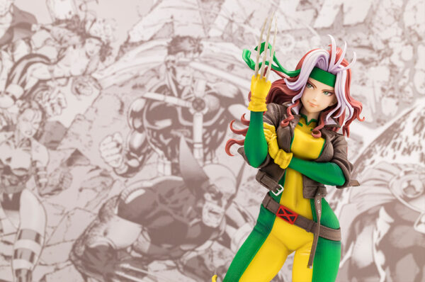 X-Men Rogue Rebirth Bishoujo Statue from Marvel and Kotobukiya 2024