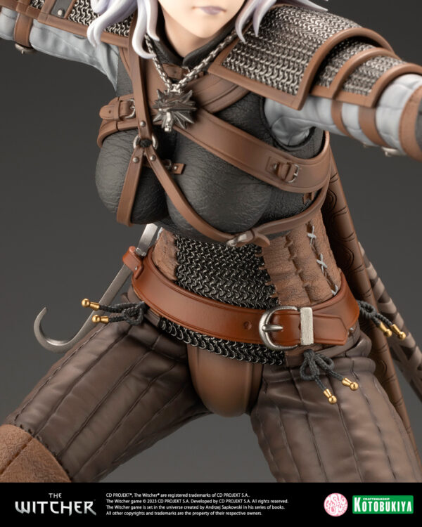 The Witcher Geralt Bishoujo Statue from Kotobukiya