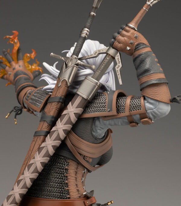 The Witcher Geralt Bishoujo Statue from Kotobukiya