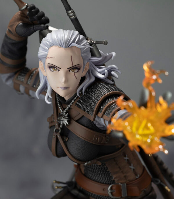 The Witcher Geralt Bishoujo Statue from Kotobukiya