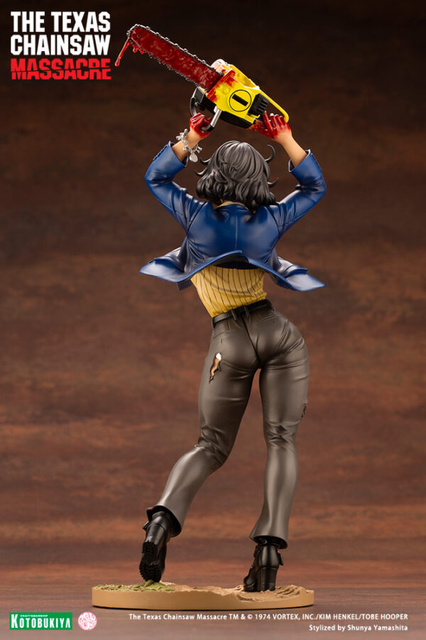 Texas Chainsaw Massacre Leatherface Chainsaw Dance Version Bishoujo Statue from Kotobukiya