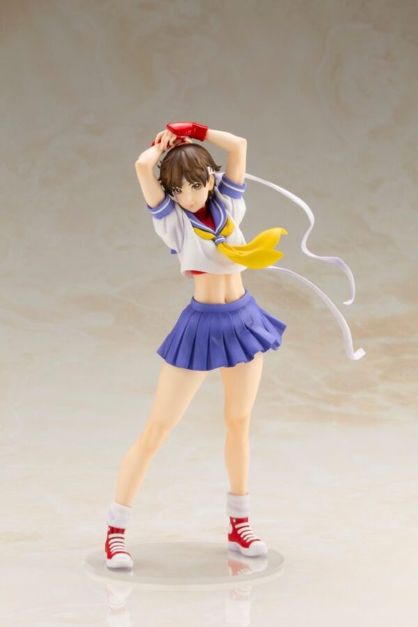 Street Fighter Sakura Round 2 Bishoujo Statue from Kotobukiya