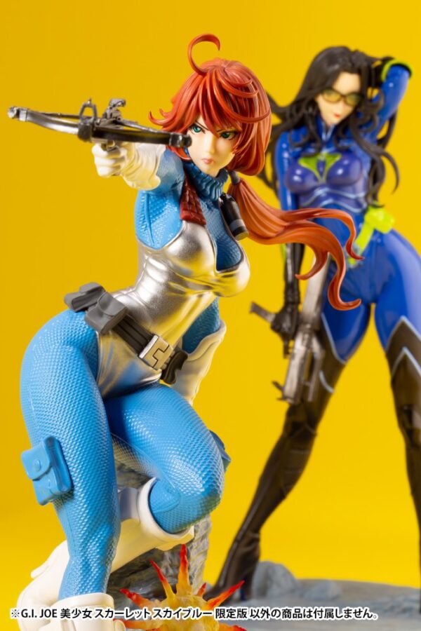 G.I. Joe Baroness 25th Anniversary Blue Costume Edition Bishoujo Statue from Kotobukiya and Hasbro