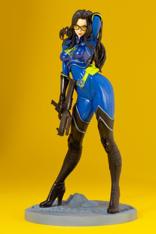 G.I. Joe Baroness 25th Anniversary Blue Costume Edition Bishoujo Statue from Kotobukiya and Hasbro