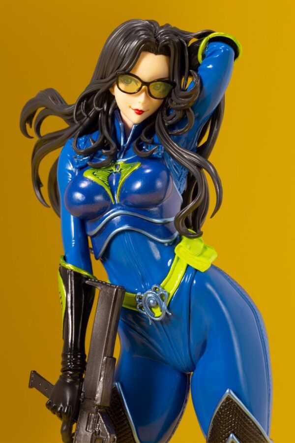 G.I. Joe Baroness 25th Anniversary Blue Costume Edition Bishoujo Statue from Kotobukiya and Hasbro