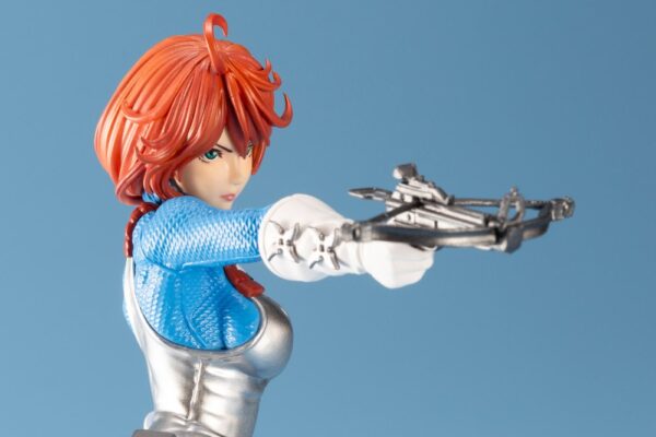 G.I. Joe Scarlett Sky Blue Color Uniform Edition Bishoujo Statue from Kotobukiya and Hasbro