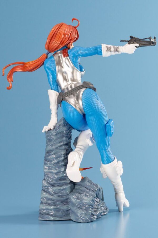 G.I. Joe Scarlett Sky Blue Color Uniform Edition Bishoujo Statue from Kotobukiya and Hasbro